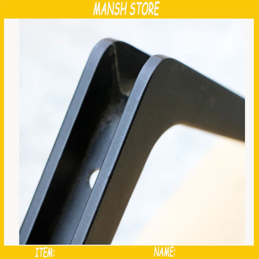 2 шт./лот алюминиевый настенный кронштейн металлическая полка аксессуар для