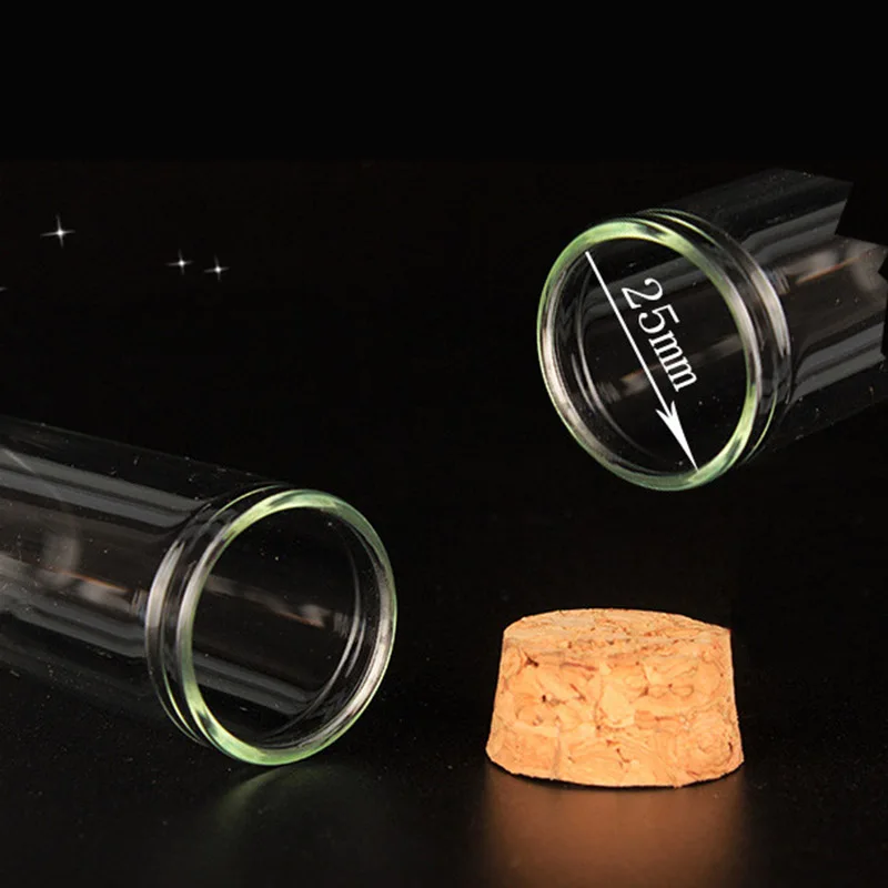 10 шт прозрачные маленькие стеклянные банки для украшения стола левитации