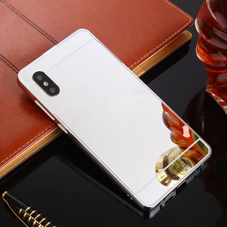 Роскошные зеркальные чехлы из розового золота для samsung Galaxy A50, алюминиевая металлическая рамка, чехол для samsung A50 A 50 A505