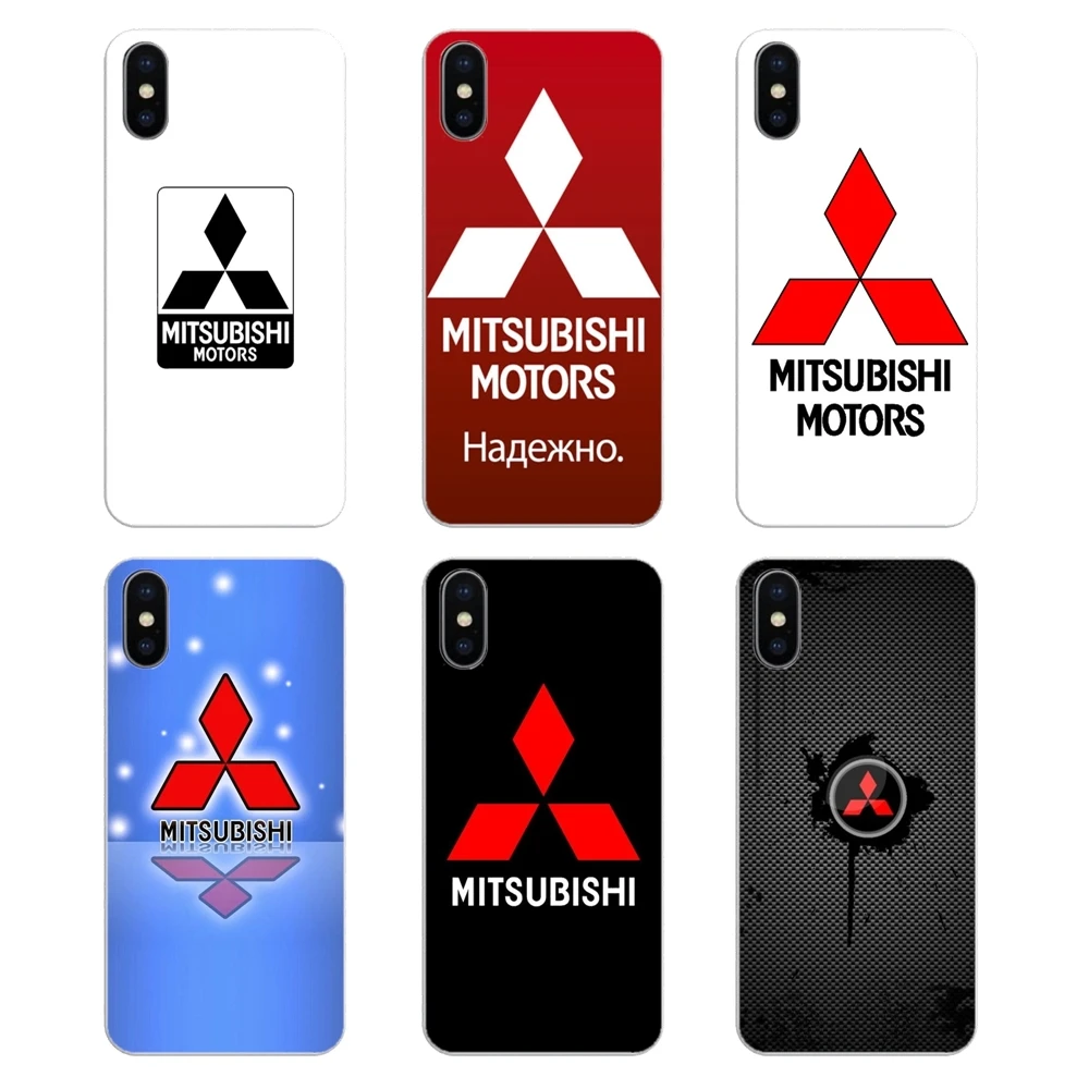 car Mitsubishi logo Silicone Phone Shell Cover For Xiaomi Mi6 Mi 6 A1 Max Mix 2 5X 6X Redmi Note 5 5A 4X 4A A4 4 3 Plus Pro |