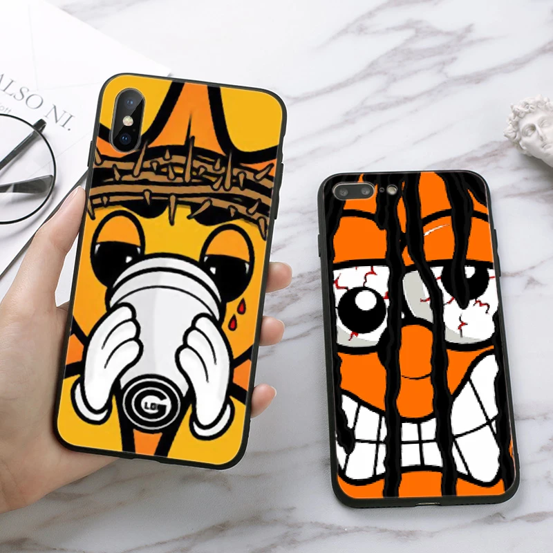 Силиконовый чехол Glo Gang And Chief Keef для iPhone 5 5S 6 6S Plus 7 8 11 Pro X XS Max XR|Бамперы| |