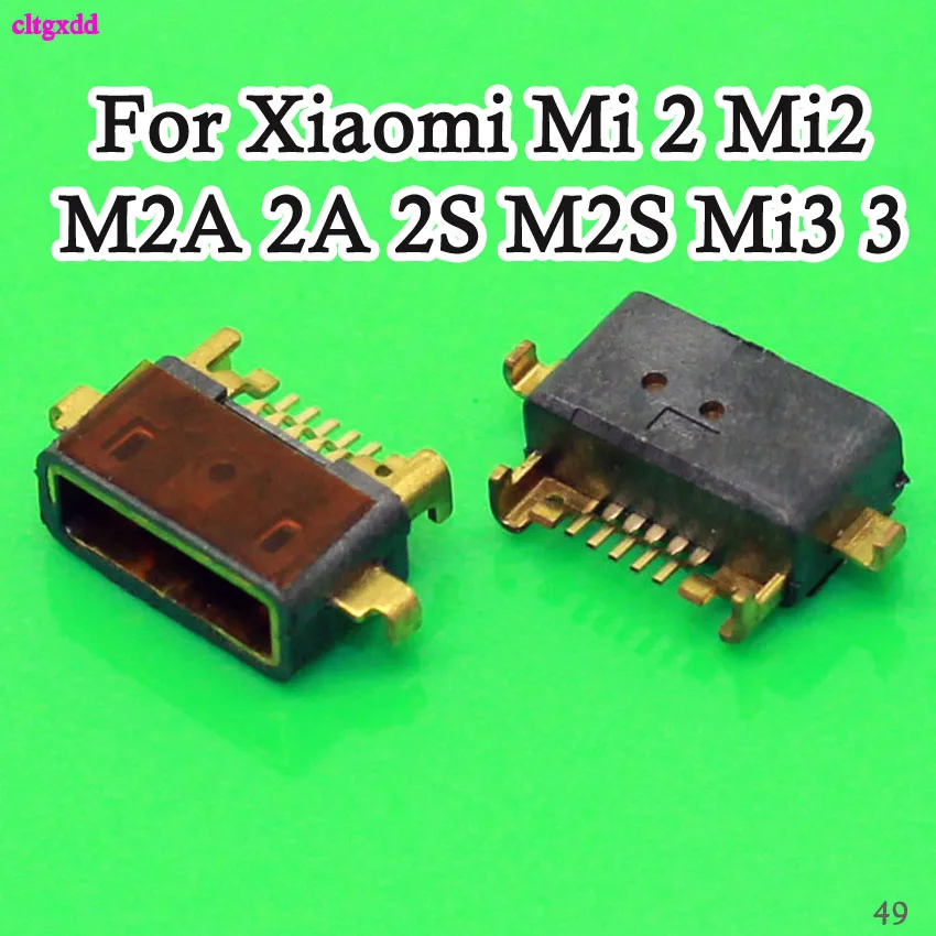 Cltgxdd 10 шт./лот Micro USB порт для зарядки док станция разъем Xiaomi Mi 2 Mi2 M2A 2S M2S Mi3 3 Разъем