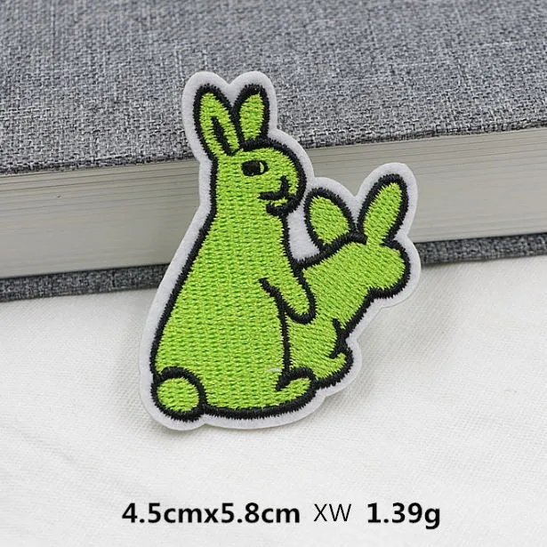 New arrival 10 pcs cute Animals Embroidered patches iron on cartoon Motif Applique fabric clothing decor embroidery accessory | Дом и сад