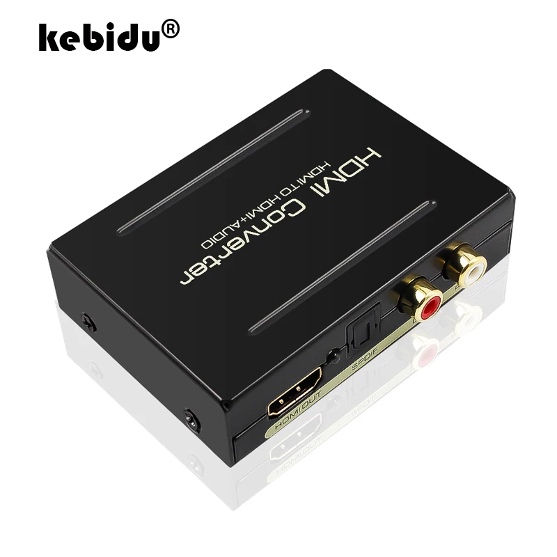 HDMI к + SPDIF RCA L/R аудио экстрактор конвертер сплиттер видео с адаптером