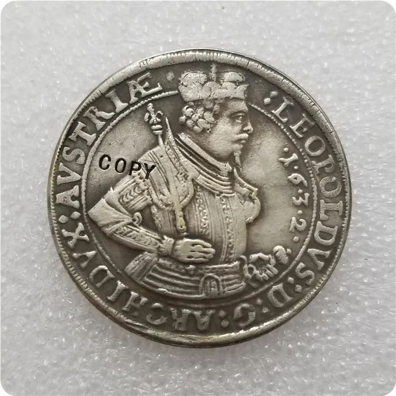 Австрия 1 thaler 1632 копия монет памятные монеты-копия медаль коллекционные монеты |