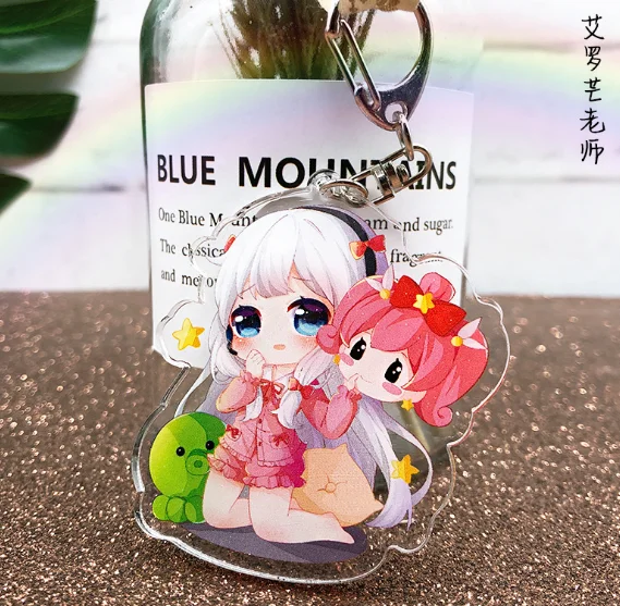 Мой сосед Тоторо акриловый брелок Хацунэ Мику himono onna ANOHANA Подвески брелок косплей Кагами Тайга Hyuga Junpei Llavero