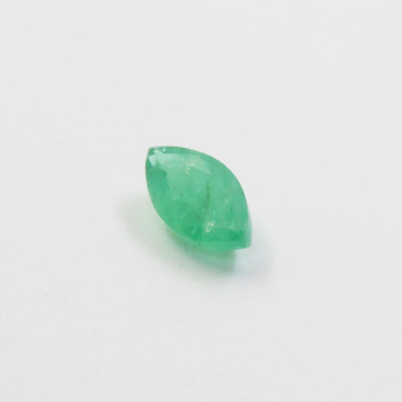 4.5mm*9mm 100% Real Natural Zambia Emerald Loose Gemstone 0.9 Ct I Grade Marquise Cut Stone for Jewelry DIY | Украшения и
