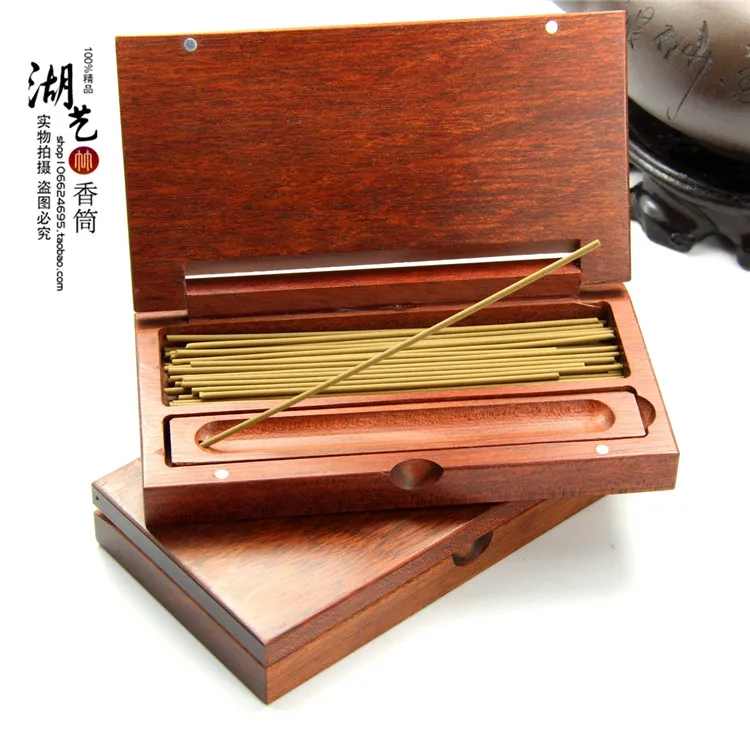 Маленькие красные сандаловые ящики для благовоний портативные курятники