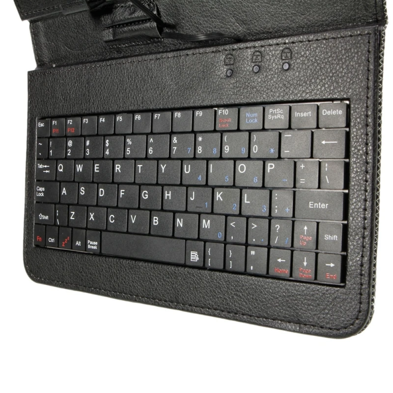 7&quot Tablet PC Leather Case Cover with Micro USB Keyboard Holder | Компьютеры и офис