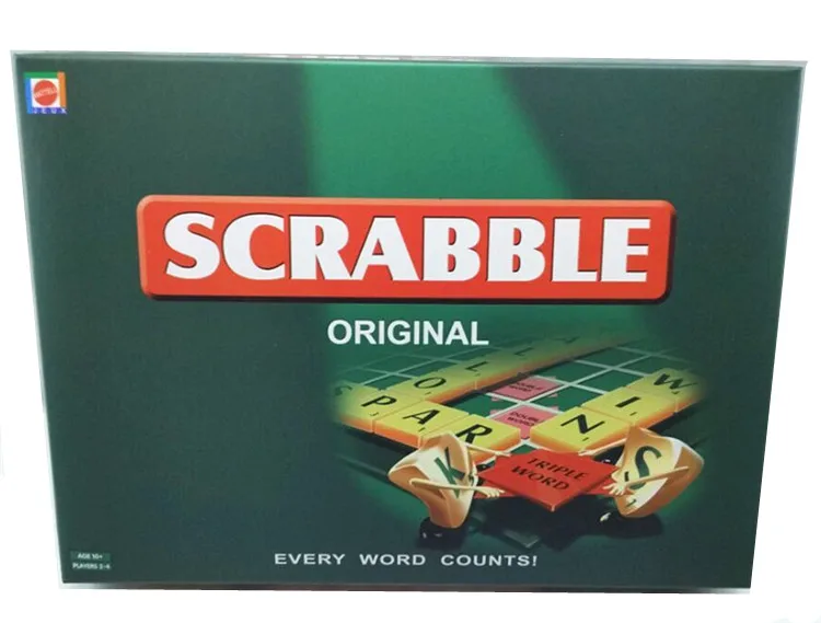 Игра scrabble утолщенная шахматная доска русская игра scrabble на русском/французском/арабском/английском шахматы игрушки для детей