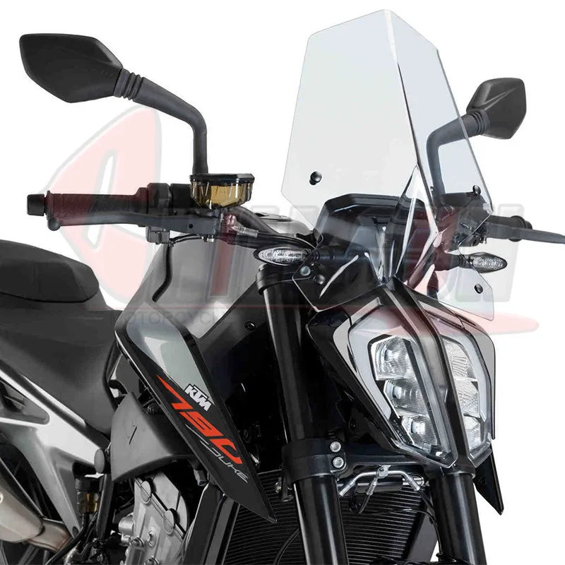 Подходит для KTM Duke 790 Duke790 18' DUKE-790 мотоцикл спортивный ветровое стекло ветровой Дефлектор козырек ветрового стекла Viser