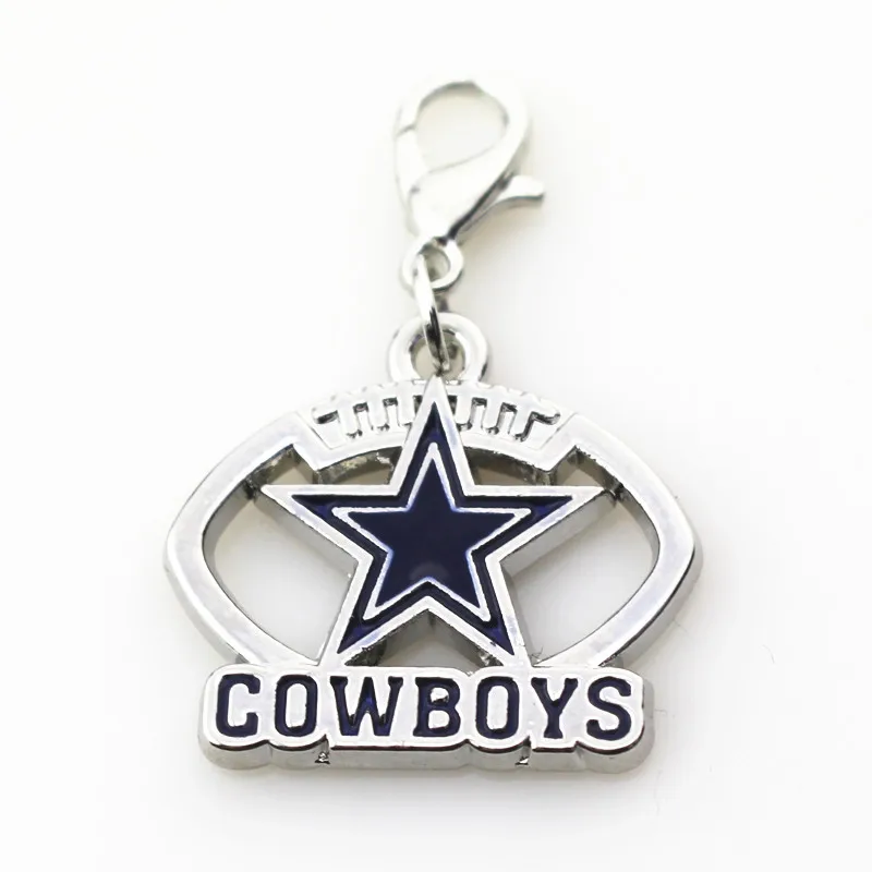 20 шт./лот Мода Спорт Ювелирные Изделия НФЛ Dallas Cowboys Мотаться Подвески Омар