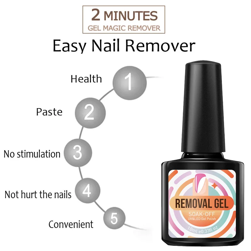Azure Beauty Burst Remover Гель для ногтей 10 мл Magic Remove УФ лак акриловый Degreaser Clean ногтей|Гель