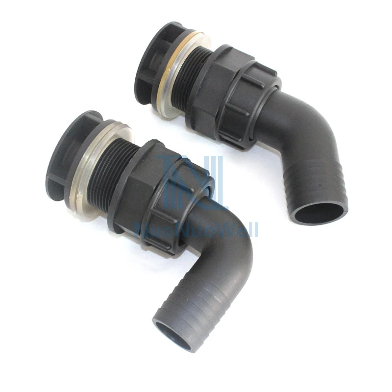 1pc 32mm 1pc 38mm NuoNuoWell 2 шт-упаковка локоть переборки соединитель 32 мм/38 мм ведра сливные фитинги Выход трубы адаптер для аквариума распыления машины - Цвет: 1pc 32mm 1pc 38mm