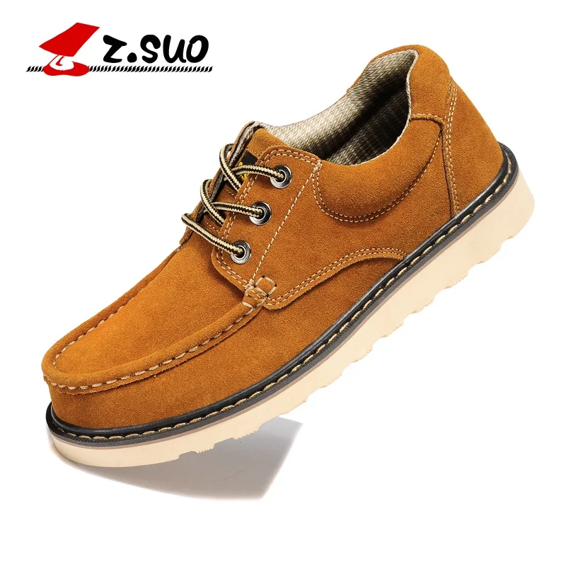 Z. суо Полный замши мужской обуви удобные мужчины повседневная обувь мода для
