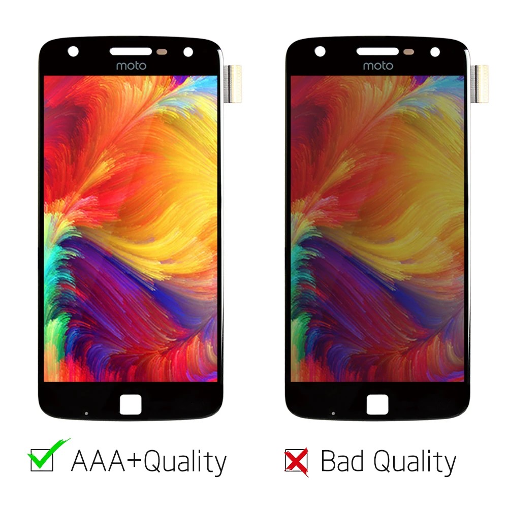 5 &quotAMOLED OLED дисплей для Motorola Moto Z Play сменный сенсорный ЖК-экран XT1635 XT1635-02 | Мобильные
