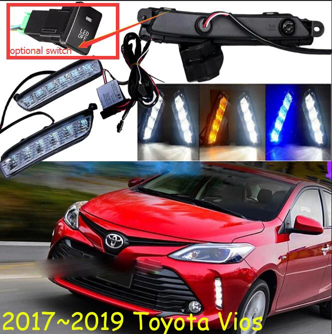 2017 2018 противотумансветильник Vios автомобильные аксессуары Бесплатная доставка!