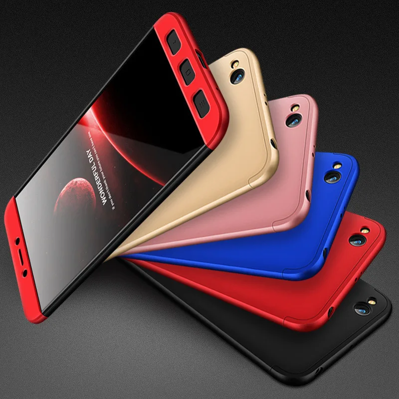 Полное покрытие телефона чехол для Redmi 5 плюс ПК Твердый переплет Чехлы 5a Note5a Splicable