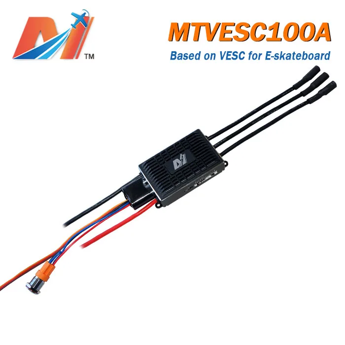 

Maytech 6374 sealed waterproof motor 100A ESC based on Benjamin Vedder VESC electric longboard remote control