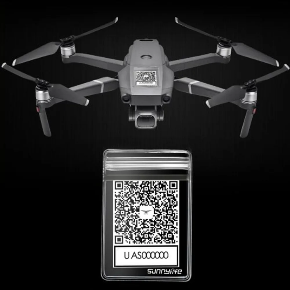 Qr-код водонепроницаемый мешок анти-потеря телефона стикер защитный чехол для DJI