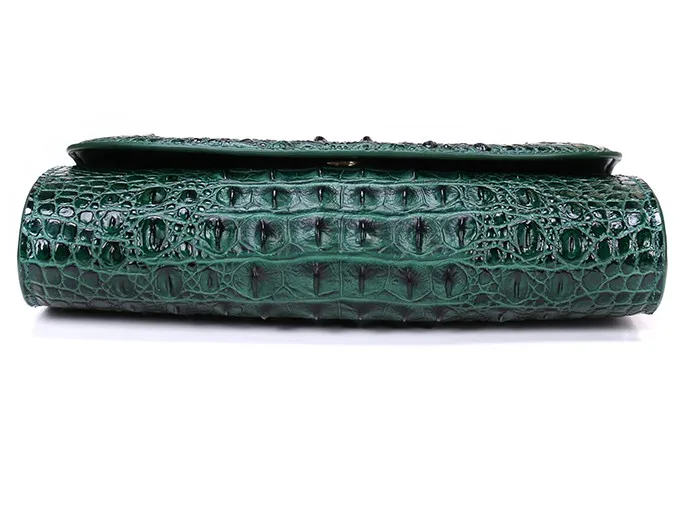 Для женщин Aligator дизайнерская сумка с клапаном Crossbody Сумки из кожи на плечо подвеска на сумку цепи сумка зеленого цвета Вечерние Сцепления