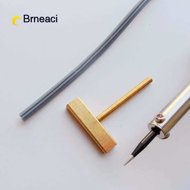 Brneaci Электрическая Железная Т образная головка с 5 шт. 24 см сварочная медная