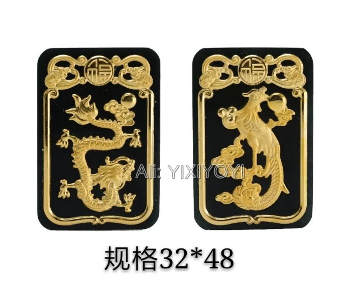 Чудесный натуральный черный зеленый гетянь нефрит + золотой 18 карат кулон