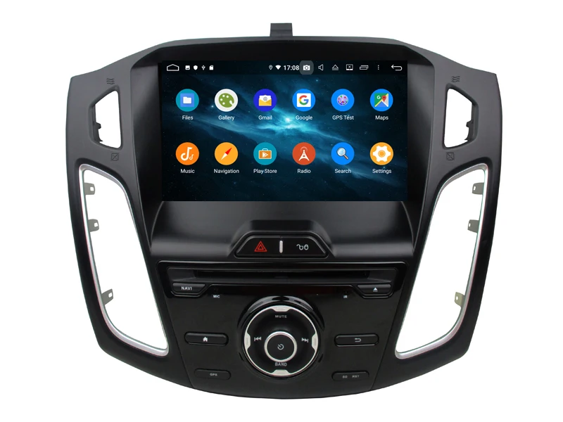 Автомобильный dvd gps навигатор 9 &quot one din android 10 для ford focus 2012 2013 2014 с восьмиядерным