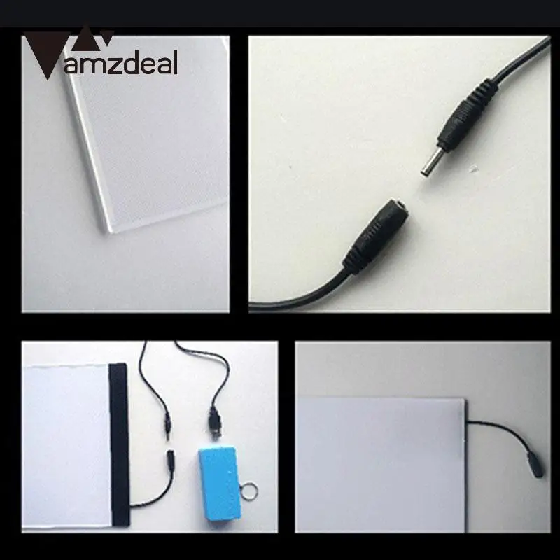 AMZDEAL LED Drawing Pad Light Tracing panel Copy Tablet Animation Electronic Digital+ 1pcs AntiFouling Gloves Two Finger | Компьютеры и