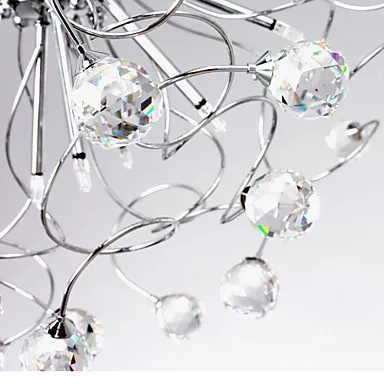 Luminarias современный кристалл потолочный светильник с 11 огней для Гостиная люстры