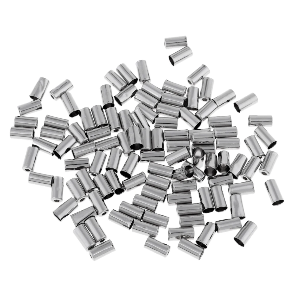 100Pcs Bicycle 5mm Housing End Caps Bike Ferrules Brake Cable Protector for of Bicycles and Adapted Vehicles | Спорт и развлечения