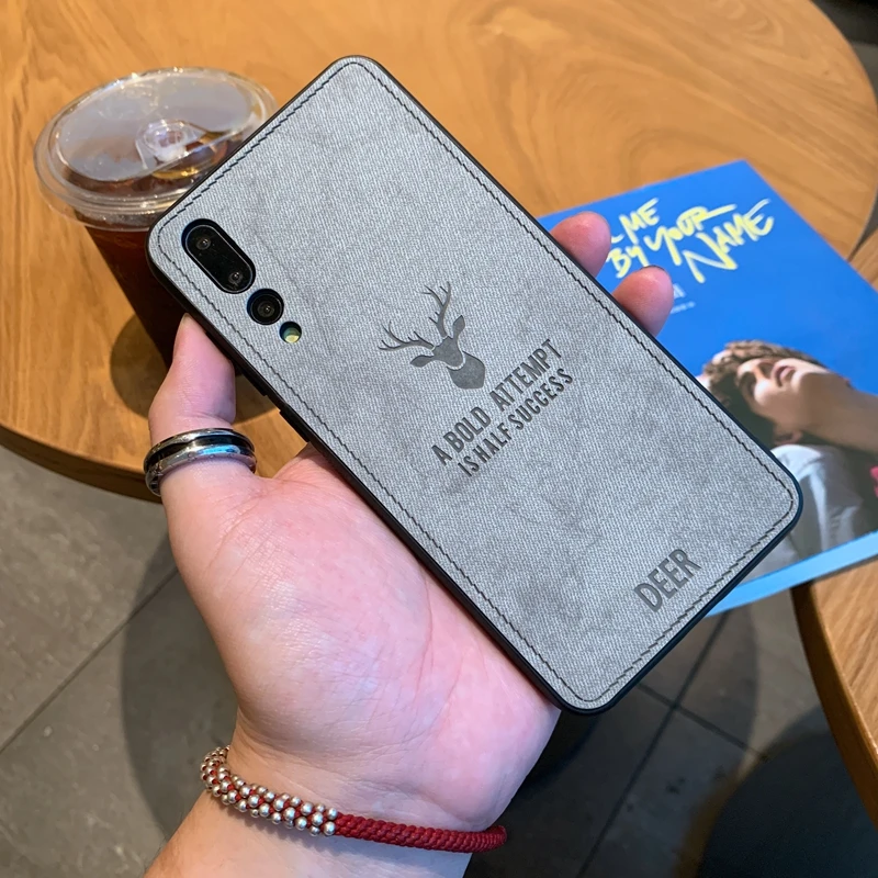 Мягкий чехол для телефона из ТПУ с 3D рисунком оленя Huawei P20 P30 Honor 8X Mate 10 20 20s Pro 10i Lite MAR