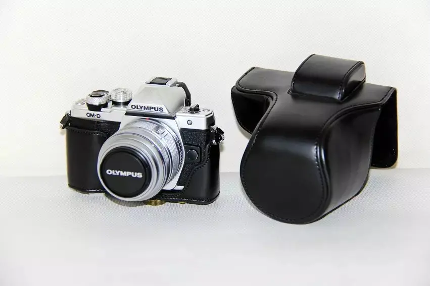 Чехол из искусственной кожи для камеры Olympus OM-D E-M10 Mark III EM10II EM10 III E-M10III