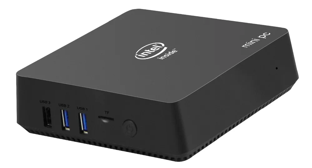 Новейший мини компьютер с Intel 4 ядра поточный процессор Apollo Lake Celeron J4105 Мини ПК