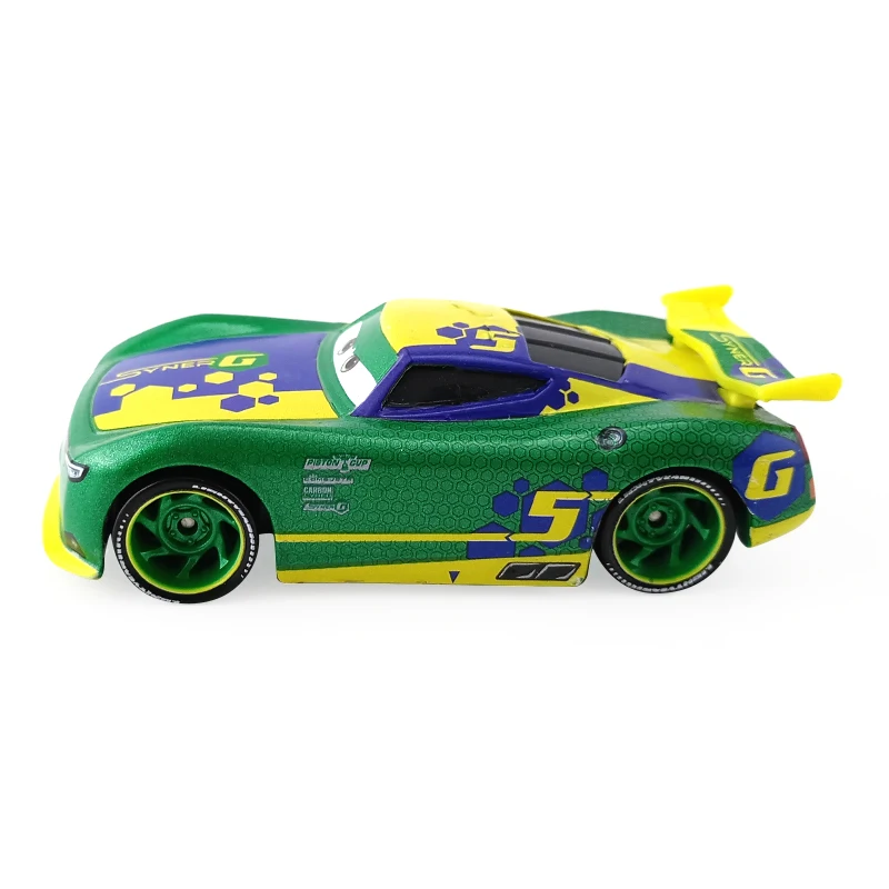 Disney &quotтачки 3 № 5 SYNER G Металл литья под давлением игрушечный автомобиль 1:55