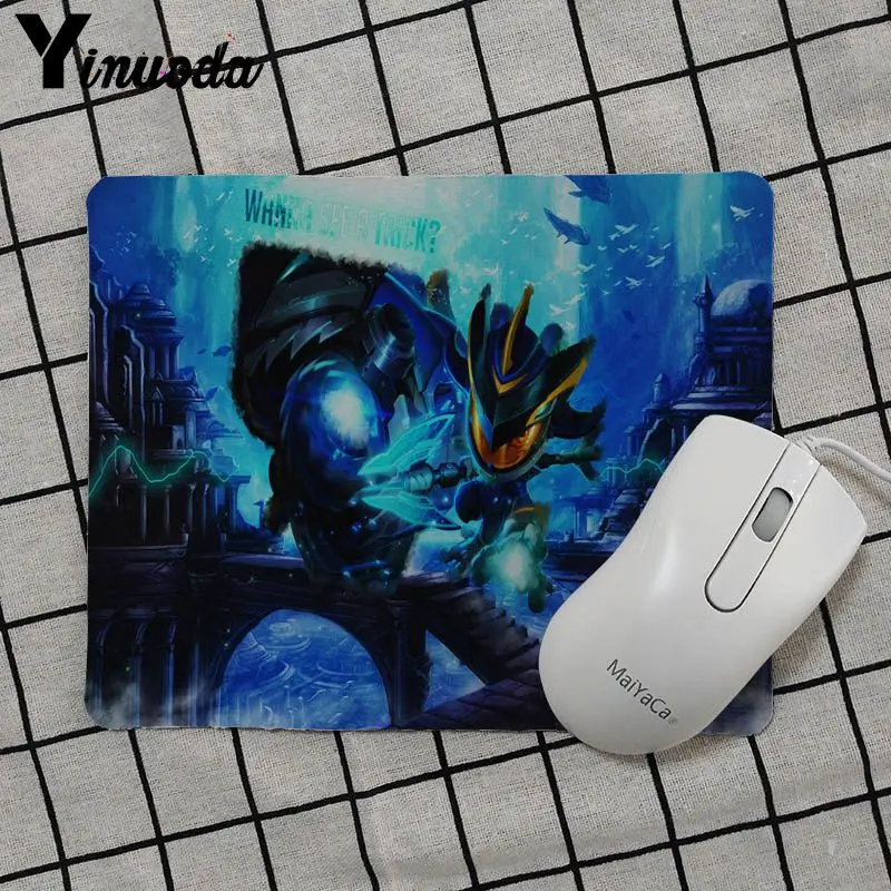Yinuoda Подарочный коврик для мальчика Fizz League of legends уникальная настольная панель игра геймерский коврик для мыши игровая клавиатура Коврик компьютерный коврик для мыши