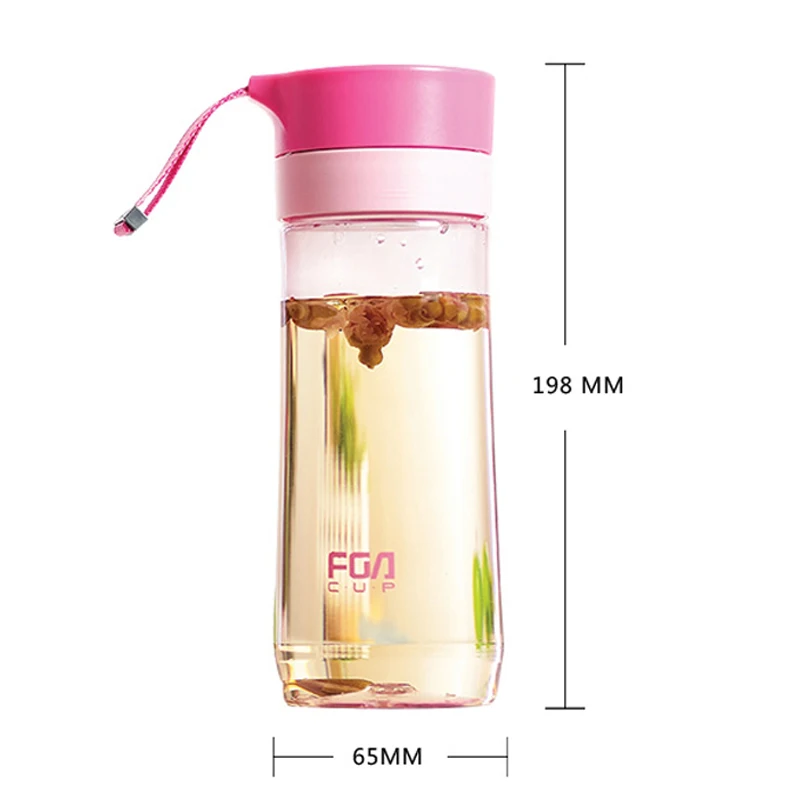 Пластиковая бутылка для воды 500 мл Спортивная улицы Герметичная Бутылка питья