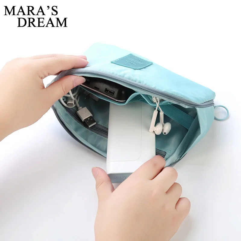 

Mara's Dream Women Cosmetic Cases new high quality solid color Oxford Women storage bag casual simple Women bag