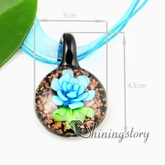 Стеклянный кулон в форме фонарика круглые блестящие украшения ручной работы|f