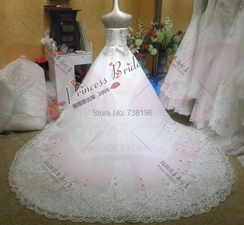 Новинка быстрая доставка свадебное платье милое тяжелые со стразами бежевые