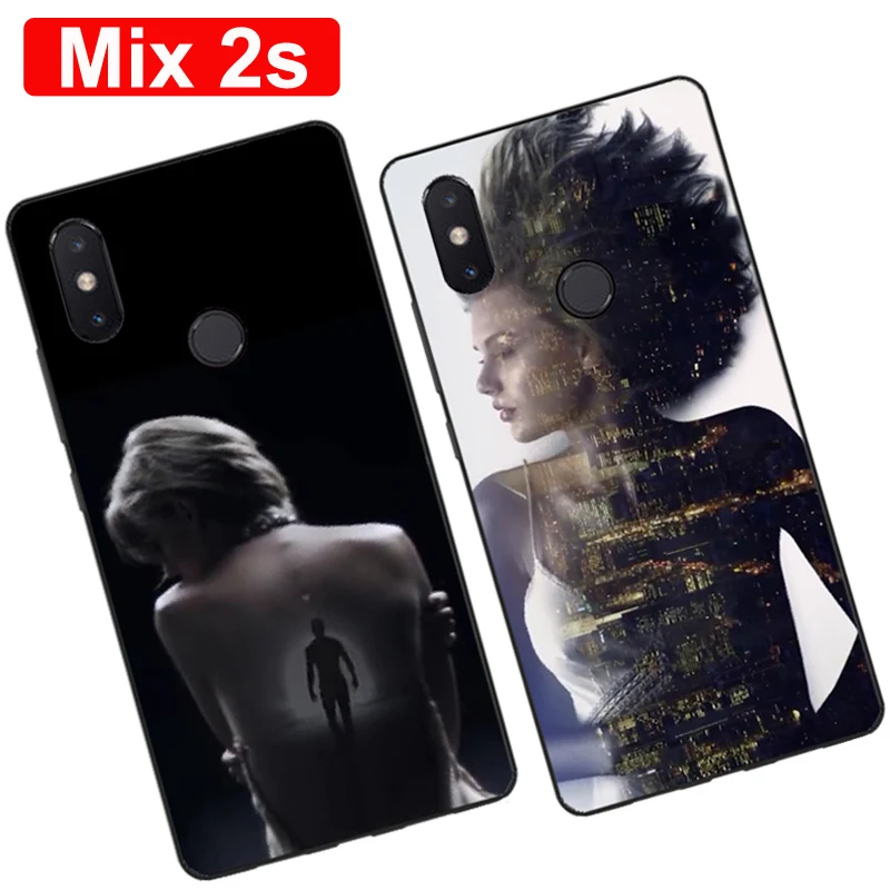 Taylor fans funda для xiaomi mi Mix 2 s Чехол Love taytai мягкие окрашенные Чехлы задняя крышка Mix2s