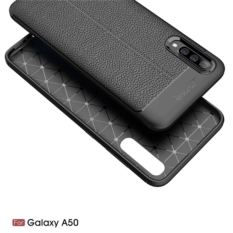 A 50 ТПУ чехол для Samsung Galaxy A50 GalaxyA50 задняя крышка тонкий мягкий защитный смартфона