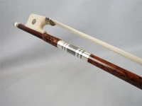 1 pc professional snake wood 44 cello bow ox bone frog siberia white horsetail nickel silver fittings free shipping