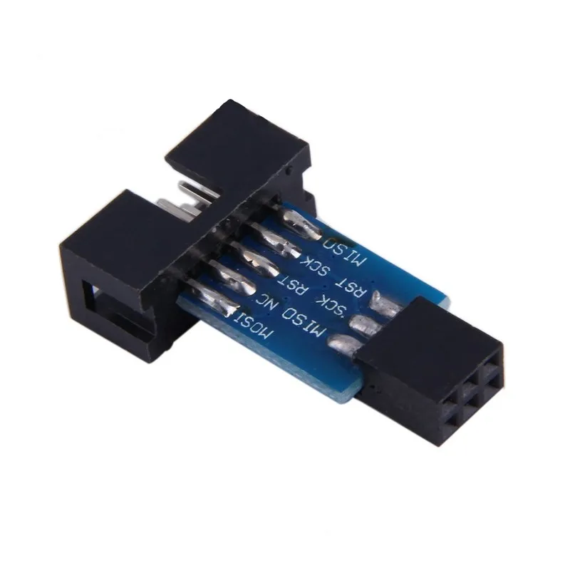 10 Pin to 6 Adapter Board for AVRISP MKII USBASP STK500 | Электронные компоненты и принадлежности