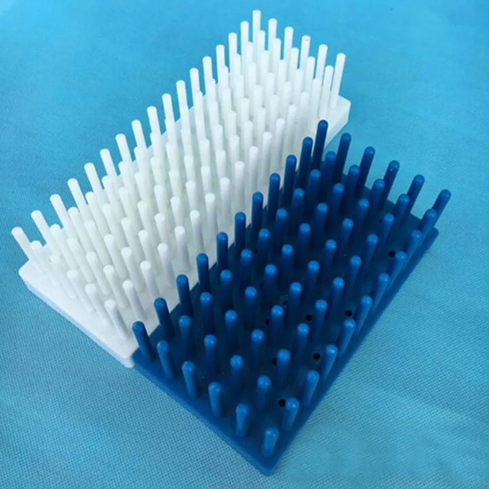 1pcs column type test tube stand plastic test tube rack with 66columns or 102columns color random 1pcs 5w nj instrument test connectors n type interface short circuit calibration