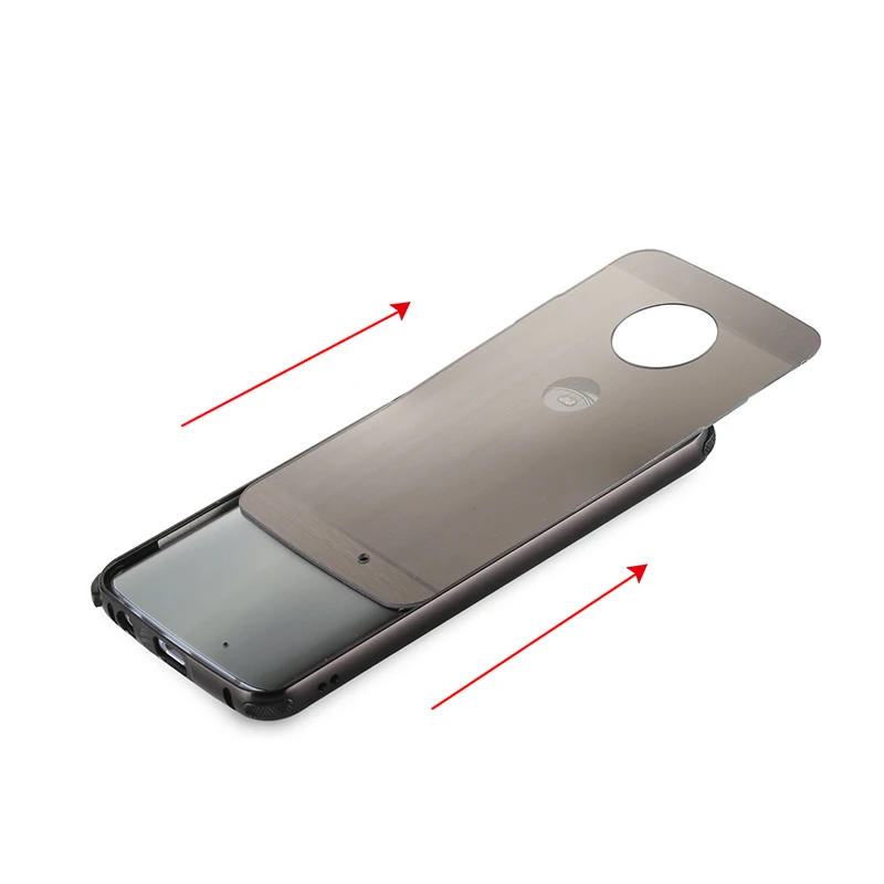 G6 роскошный алюминиевый бампер чехол для Motorola MOTO G6 G 6 чехол матовый металл жесткая задняя панель из поликарбоната для MOTO G6 MOTOG6 чехол для телефона