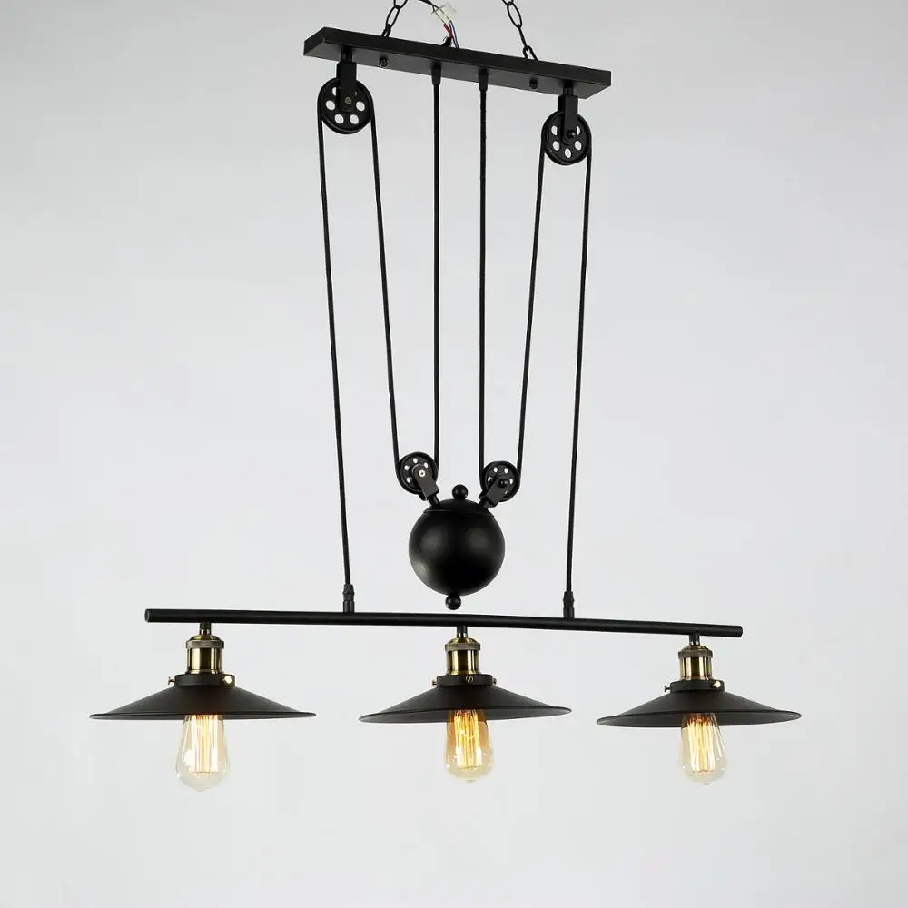 Подвесные светильники в стиле лофт креативное винтажное освещение индастриал
