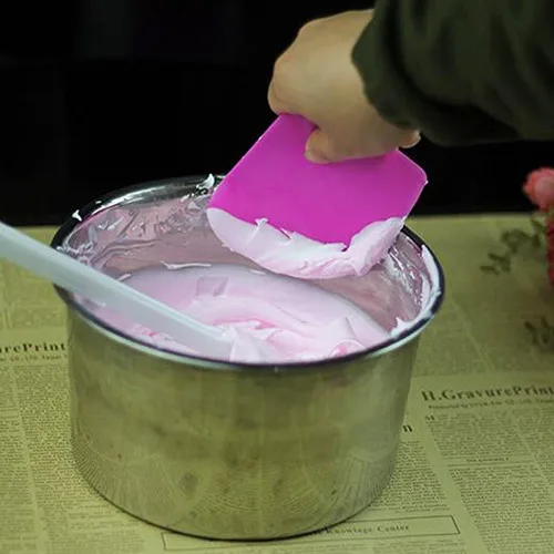 3 шт. скребок для крема неправильные зубные края DIY скребок для украшения торта помадка, кондитерские изделия ножи, выпечка шпатели Инструменты для выпечки