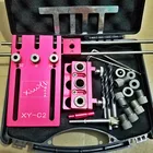 Набор направляющих для сверления по дереву, 3 в 1, фиксатор штифта из алюминиевого сплава для мебели, кулачковый фитинг быстрое соединение