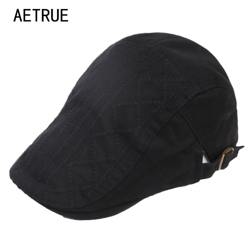 AETRUE модные береты шапки мужские летние для мужчин женщин Casquette козырек кепка с